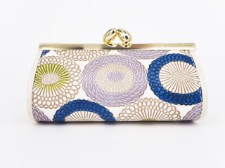 新品 文庫屋大関 文庫革 天溝 ぷちっと小銭入れ 笠菊 桃花 限定廃盤品 文庫屋 大関】小さめのお財布 天溝がま口 むかい鶴【皮革工芸品