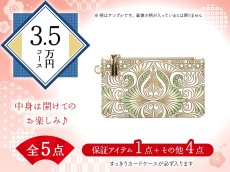画像1: 【福袋3.5万円コース】●全5点入り ●保証アイテム：すっきりカードケース (1)