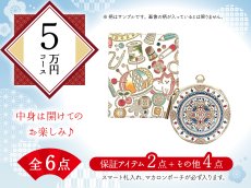 画像1: 【福袋5万円コース】●全6点入り ●保証アイテム：スマート札入れ/マカロンポーチ (1)