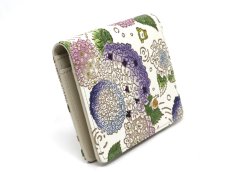 画像3: 【夏限定柄/限定Item】紫陽花 スマート札入れ［t］ (3)