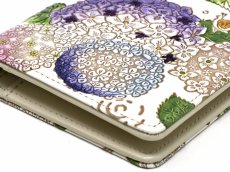 画像4: 【夏限定柄/限定Item】紫陽花 スマート札入れ［t］ (4)