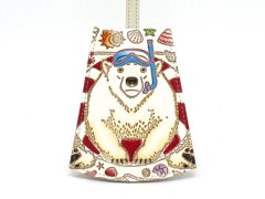 【夏限定柄】泳ぐま ベルキーケース［t］