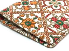 画像4: 【Xmas柄/限定Item】キャンディクロッシェ 両面文庫革のパスカードホルダー［t］ (4)