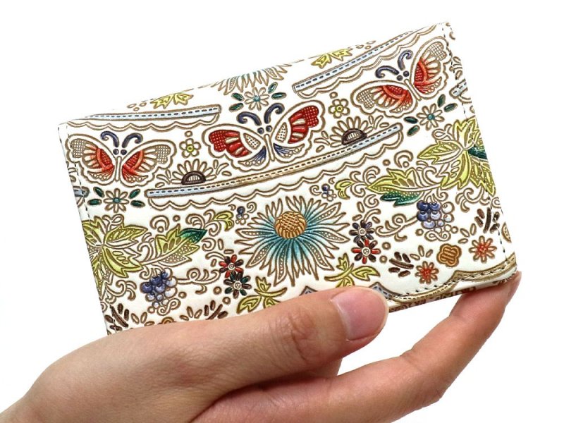 Special Price】茉莉花＜翡翠＞ パスカードホルダー［t］