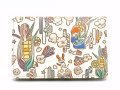 【予約限定】恋するもろこしガール 両面文庫革のパスカードホルダー（金唐柄）［t］