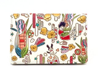 両面文庫革のパスカードホルダー - 文庫屋「大関」