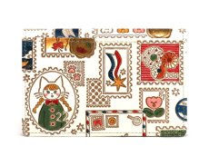 画像2: 【限定Item】切手 両面文庫革のパスカードホルダー［t］ (2)