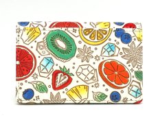 画像2: 【限定Item】フルーツパンチ 両面文庫革のパスカードホルダー［t］ (2)