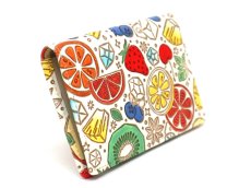 画像3: 【限定Item】フルーツパンチ 両面文庫革のパスカードホルダー［t］ (3)