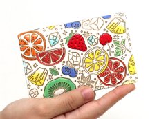 画像5: 【限定Item】フルーツパンチ 両面文庫革のパスカードホルダー［t］ (5)