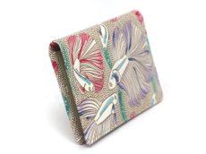 画像3: 【限定Item】ラビリンスフィッシュ＜パープル＞ 両面文庫革のパスカードホルダー［t］ (3)