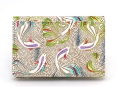 画像2: 【限定Item】ラビリンスフィッシュ＜グリーン＞ 両面文庫革のパスカードホルダー［t］ (2)