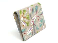 画像3: 【限定Item】ラビリンスフィッシュ＜グリーン＞ 両面文庫革のパスカードホルダー［t］ (3)