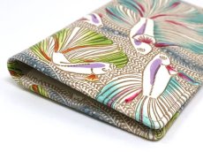 画像4: 【限定Item】ラビリンスフィッシュ＜グリーン＞ 両面文庫革のパスカードホルダー［t］ (4)