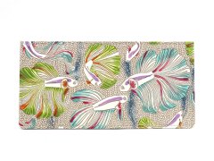 【限定Item】ラビリンスフィッシュ＜グリーン＞ フラット札入れ［t］