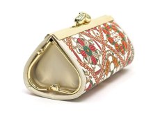 画像3: 【Xmas柄】キャンディクロッシェ リップも入るハートまちの小物入れ (3)