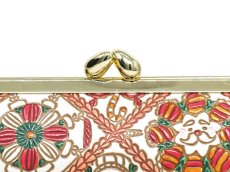 画像4: 【Xmas柄】キャンディクロッシェ リップも入るハートまちの小物入れ (4)