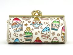 なないろかき氷 リップも入るハートまちの小物入れ