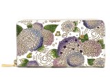 【夏限定柄】紫陽花 ぐるっとファスナーの長財布［t］