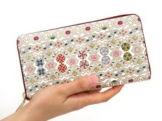 画像4: 花菱 ぐるっとファスナーの長財布［t］ (4)