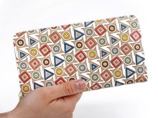 画像4: 〇△□ ぐるっとファスナーの長財布［t］ (4)