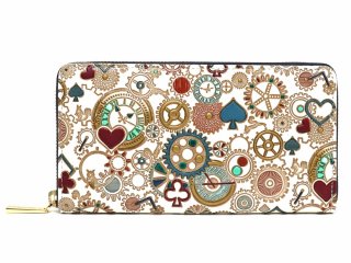 文庫屋「大関」 エジプトNO.1 ぐるっとファスナーの長財布［t］