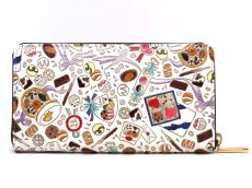 画像2: チョコレート ぐるっとファスナーの長財布［t］ (2)