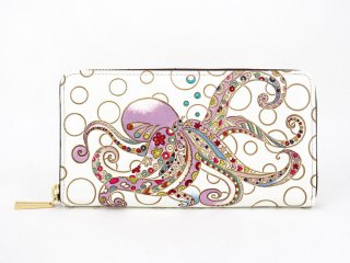 ばば さん専用新品❤️ Pueblo OLIVER 財布　ダブルファスナー　コーク コーチ COACH 財布 （パープル） -ファッション通販 FASHION WALKER