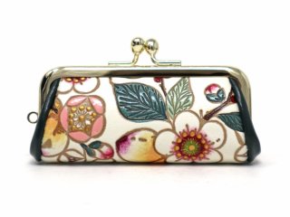 文庫屋大関】小さめのお財布 天溝がま口 梅花（メイホア） 梅花