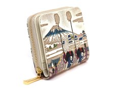 画像2: 日本橋 二つ折りファスナーミニ財布［t］ (2)