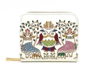 七福神 二つ折りファスナーミニ財布［t］