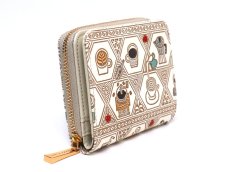 画像3: 珈琲 二つ折りファスナーミニ財布［t］ (3)