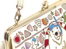 画像3: 【限定Item】泳ぐま がま口ハンドルクラッチ (3)