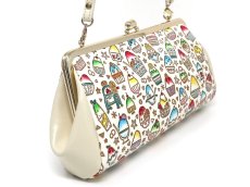 画像2: 【限定Item】なないろかき氷ま がま口ハンドルクラッチ (2)