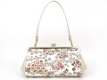 完売【限定アイテム】かすみ桜 がま口ハンドルクラッチ