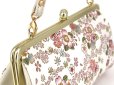 画像3: 完売【限定アイテム】かすみ桜 がま口ハンドルクラッチ (3)