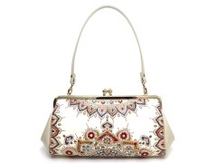 完売【限定Item】象のカーニバル がま口ハンドルクラッチ