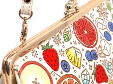 画像4: 【限定Item】フルーツパンチ がま口ハンドルクラッチ (4)