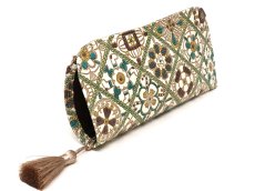 画像3: 【Xmas柄】チョコクロッシェ メガネケース［t］ (3)