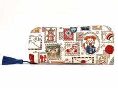 画像1: 切手 メガネケース［t］ (1)