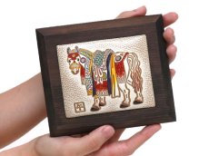 画像5: 【12月中旬お届け予定】馬装束  （うましょうぞく）  インテリアプレート（小）【干支財布】［t］ (5)