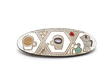 画像1: 珈琲 バレッタ［t］ (1)