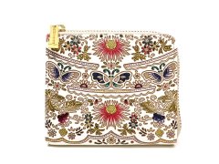 完売【限定Item】茉莉花＜珊瑚＞ L字ファスナーの小さなお財布［t］