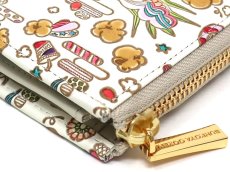 画像4: 【限定Item】弾けるもろこしガール L字ファスナーの小さなお財布（金唐柄）［t］ (4)