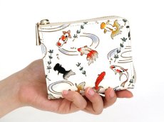 画像4: 【限定Item】金魚 L字ファスナーの小さなお財布 (4)