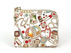 完売【限定Item】ソーイング L字ファスナーの小さなお財布［t］