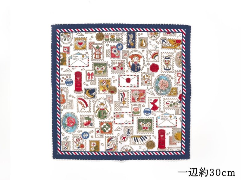 オーダーページ ハンカチ 445 切手わんこ柄 ハンドメイド1/25 【公式通販】