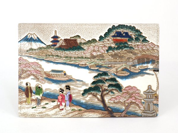 画像1: 【予約限定柄】浮世絵 待乳山 パーソナルホルダー［t］