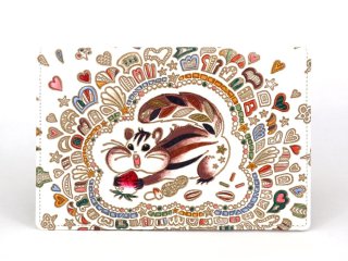 お値下げ 文庫屋大関♡リスのイラスト財布 2025年最新】文庫屋大関