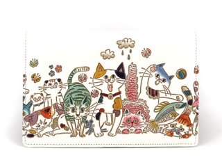 【ふるさと納税】【文庫屋大関】パーソナルホルダー　夢幻のタピ【皮革工芸品】 民芸品 雑貨 日用品 文房具 革小物 革製品 ファイル ケース 　お届け：発送可能時期より順次配送